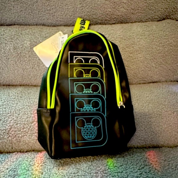 Disney Handbags - Disney Parks Crossbody Mini Backpack